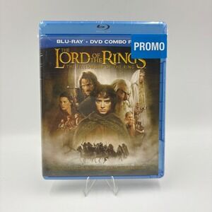 Lord of the Rings Fellowship of the‎ Ring Blu-ray DVD Combo Promo New Sealed